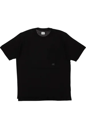 C.P. Company Top, Herre, Sort, S, Bomuld, Sorte T-shirts og Polos med korte ærmer