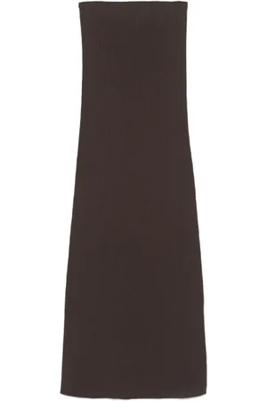 Max Mara Nederdel, Dame, Brun, XS, Polyester, Elegant Nederdel til alsidigt brug