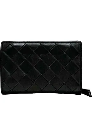 Bottega Veneta Pre-owned, unisex, Sort, ONE SIZE, Tyl, Pre-owned Laeder punge