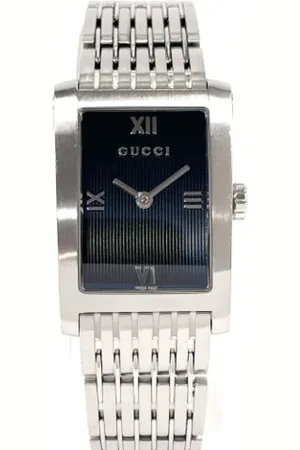 Gucci Pre-owned, Dame, Sort, ONE SIZE, Tyl, Pre-owned Glas watches