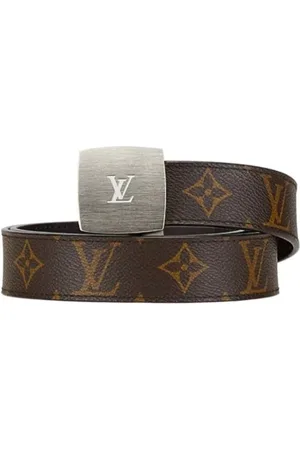 LOUIS VUITTON Pre-owned, Dame, Brun, ONE SIZE, Tyl, Pre-owned Laeder baelter