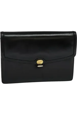 Céline Pre-owned, Dame, Sort, ONE SIZE, Uld, Pre-owned Laeder celine-tasker