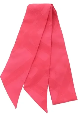 Hermès Pre-owned, Dame, Lyserød, ONE SIZE, Tyl, Pre-owned Silke trklaeder