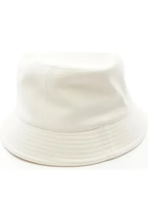 Hermès Pre-owned, Dame, Hvid, ONE SIZE, Tyl, Pre-owned Stof hatte