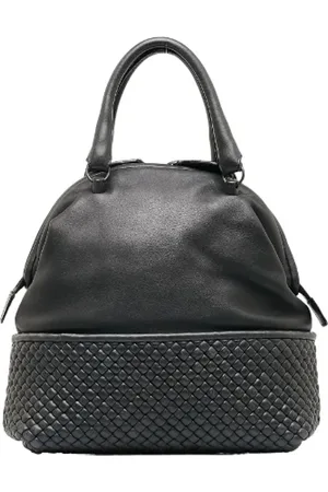 Bottega Veneta Pre-owned, Dame, Sort, ONE SIZE, Tyl, Pre-owned Laeder hndtasker