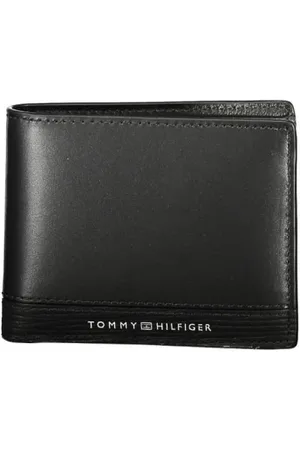 Tommy Hilfiger Tilbehør, Herre, Sort, ONE SIZE, Læder, Signatur Læder Pung
