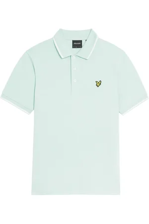 Lyle & Scott Top, Herre, Grøn, M, SS Polo Bluser Tipped Polo Shirt