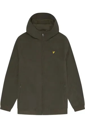Lyle & Scott Jakke, Herre, Grøn, S, Softshell Fleece Back Jakke