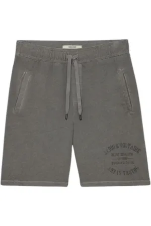 Zadig & Voltaire Shorts, Herre, Grå, L, Korte Sommer Shorts
