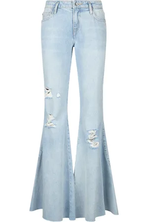 Liu Jo Jeans, Dame, Blå, W30, Bomuld, Bomuld T-shirt