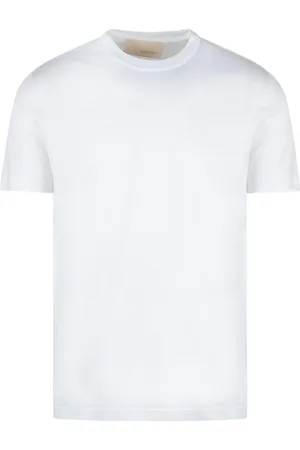 COSTUMEIN Top, Herre, Hvid, M, Bomuld, Italiensk Bomuld Jersey T-Shirt