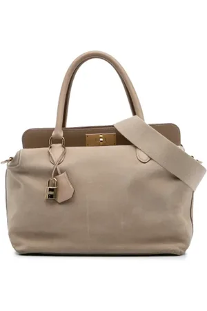 Hermès Pre-owned, Dame, , ONE SIZE, Uld, Pre-owned Ruskind skuldertasker