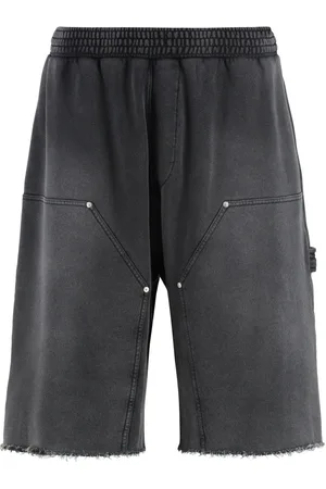Givenchy Shorts, Herre, Sort, L, Bomuld, Bomuld Casual Bermuda Shorts