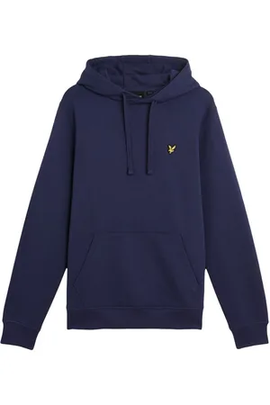 Lyle & Scott Sweathshirts & Hoodies, Herre, Lilla, 2XL, Mellemlag Trøje med hætte