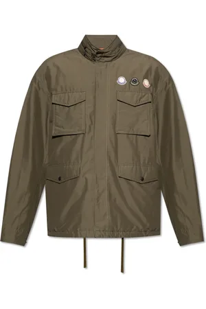 Moncler Jakke, Herre, Grøn, L, Designet AF Nigoldeneye