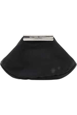 Bottega Veneta Pre-owned, Dame, Sort, ONE SIZE, Tyl, Pre-owned Canvas punge