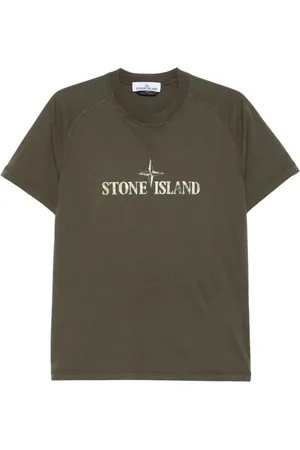 Stone Island Top, Herre, Grøn, S, Grønne T-shirts og Polos
