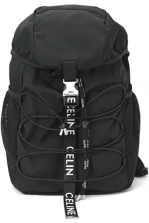 Céline Pre-owned, Dame, Sort, ONE SIZE, Nylon, Pre-owned nylon rygsaekke