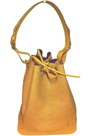 LOUIS VUITTON Pre-owned, Dame, Gul, ONE SIZE, Uld, Pre-owned Laeder skuldertasker