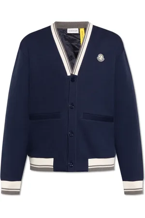 Moncler Jakke, Herre, Blå, L, Bomuld, Sweatshirts & Hoodies