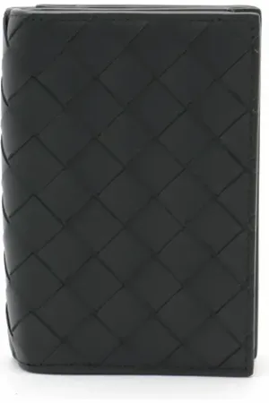 Bottega Veneta Pre-owned, Dame, Sort, ONE SIZE, Tyl, Pre-owned Laeder punge