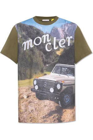 Moncler Top, Herre, Grøn, S, Bomuld, Designet AF Nigoldeneye