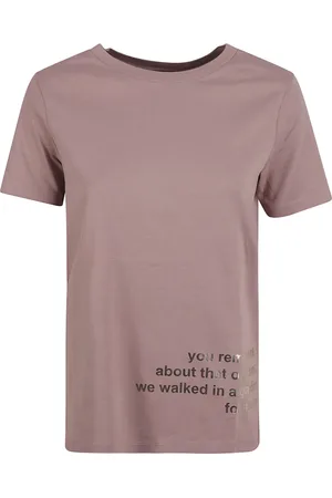 Max Mara Top, Dame, Lyserød, S, Bomuld, T-shirts og Polos Aris