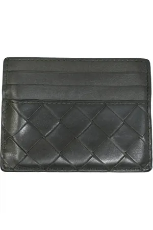 Bottega Veneta Pre-owned, Herre, Sort, ONE SIZE, Læder, Pre-owned Laeder punge