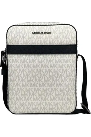 Michael Kors Taske, Herre, Hvid, ONE SIZE, Uld, Alsindig Crossbody-taske med flere lommer
