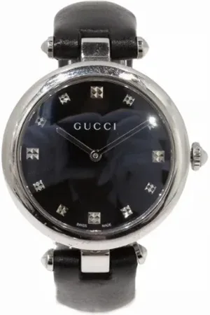Gucci Pre-owned, Dame, Sort, ONE SIZE, Pre-owned Metal watches