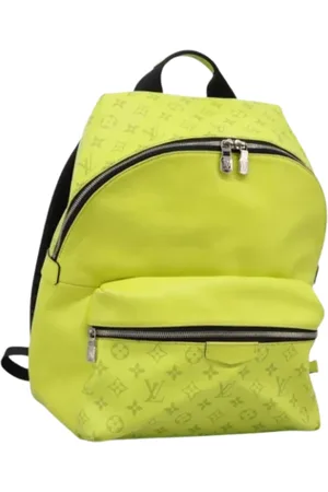 LOUIS VUITTON Pre-owned, Dame, Gul, ONE SIZE, Uld, Pre-owned Laeder rygsaekke