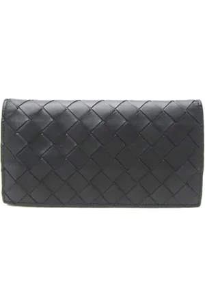 Bottega Veneta Pre-owned, Herre, Sort, ONE SIZE, Læder, Pre-owned Laeder punge