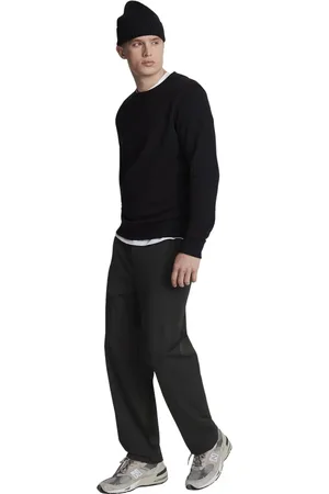 Lyle & Scott Bukser, Herre, Grå, W36 L32, Bukser Straight Leg Stretch Jogger