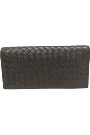 Bottega Veneta Pre-owned, Herre, Brun, ONE SIZE, Læder, Pre-owned Laeder punge