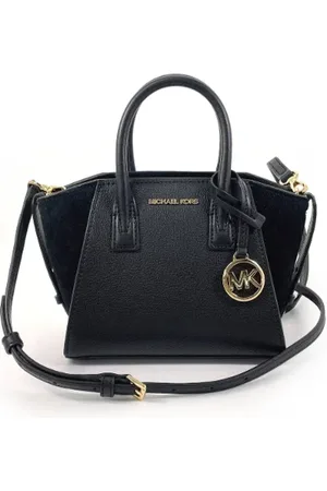 Michael Kors Pre-owned, Dame, Sort, ONE SIZE, Uld, Pre-owned Laeder hndtasker