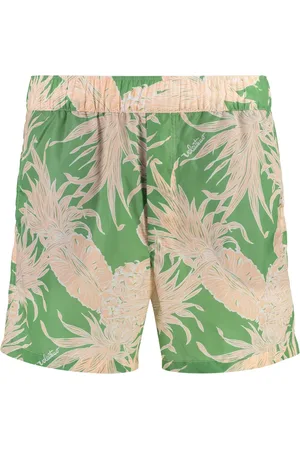 VALENTINO GARAVANI Badetøj, Herre, Flerfarvet, M, Uld, Ananas Printet Badeshorts