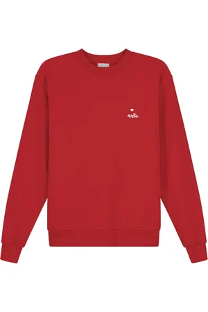 Arte Antwerp Sweathshirts & Hoodies, Herre, Rød, M, Bomuld, Hjerte Logo Bomuldssweatshirt