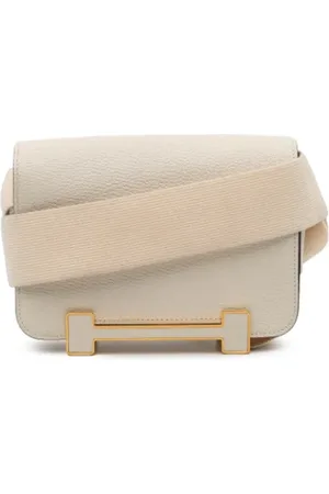 Hermès Pre-owned, Dame, Hvid, ONE SIZE, Uld, Pre-owned Laeder crossbody-tasker