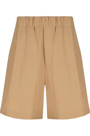 LANEUS Shorts, Herre, Brun, M, Bomuld, Bomuld vidde ben bermuda