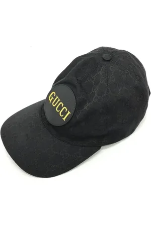 Gucci Pre-owned, Dame, Sort, ONE SIZE, Uld, Pre-owned Stof hatte