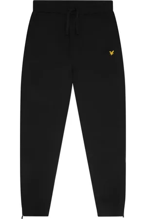 Lyle & Scott Bukser, Herre, Sort, S, Midterste Bund Fleece Trackies