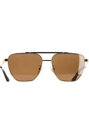 Bottega Veneta Pre-owned, Dame, Gul, ONE SIZE, Uld, Pre-owned Glas solbriller