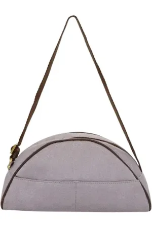 Gucci Pre-owned, Dame, Lilla, ONE SIZE, Uld, Pre-owned Canvas gucci-tasker