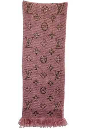 LOUIS VUITTON Pre-owned, Dame, Lyserød, ONE SIZE, Uld, Pre-owned Canvas trklaeder