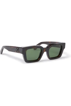 OFF-WHITE Tilbehør, unisex, Sort, ONE SIZE, Uld, Stilfulde Virgil Solbriller