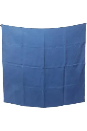 Hermès Pre-owned, Dame, Blå, ONE SIZE, Tyl, Pre-owned Silke trklaeder