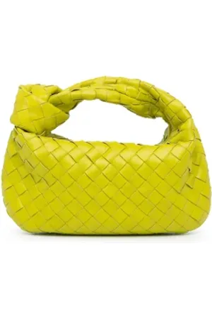 Bottega Veneta Pre-owned, Dame, Gul, ONE SIZE, Tyl, Pre-owned Laeder hndtasker