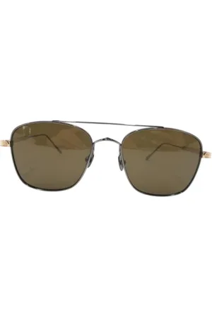 Cartier Pre-owned, Herre, Brun, ONE SIZE, Uld, Pre-owned Metal solbriller