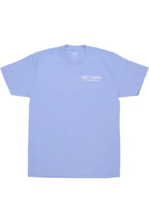 Obey Top, Herre, Blå, S, Bomuld, Digital Violet Herre T-shirt