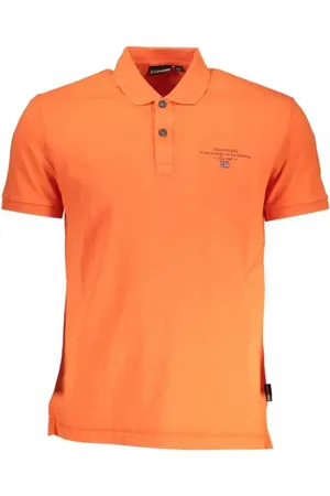 Napapijri Top, Herre, , M, Bomuld, Pink Polo Shirt med broderet logo